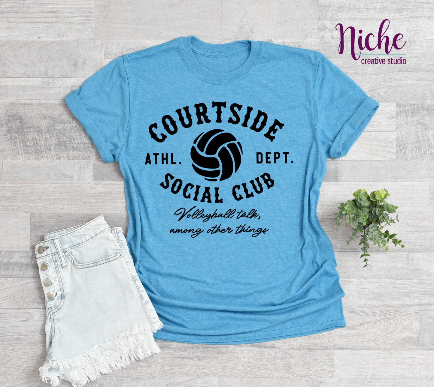 -SPO8063 Courtside Social Club Decal