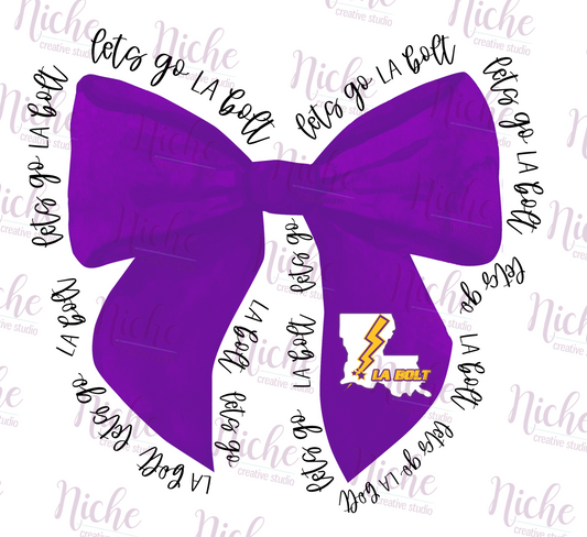 -SPO8087 LA Bolt Bow Decal