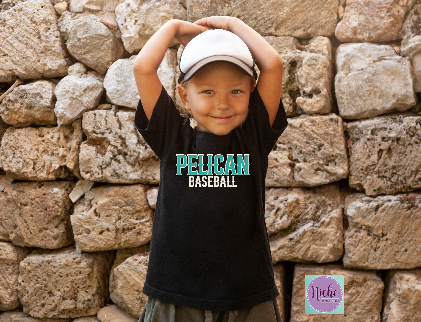 -PEL8451 Pelican Baseball Decal
