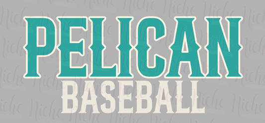 -PEL8451 Pelican Baseball Decal