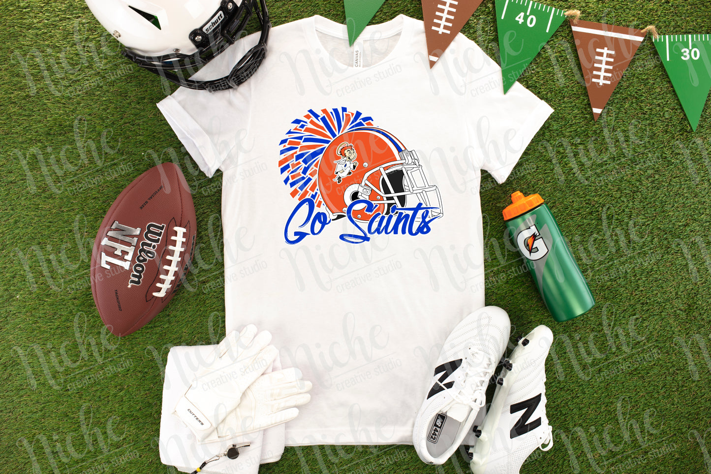 -STL1945 Go Saints Decal