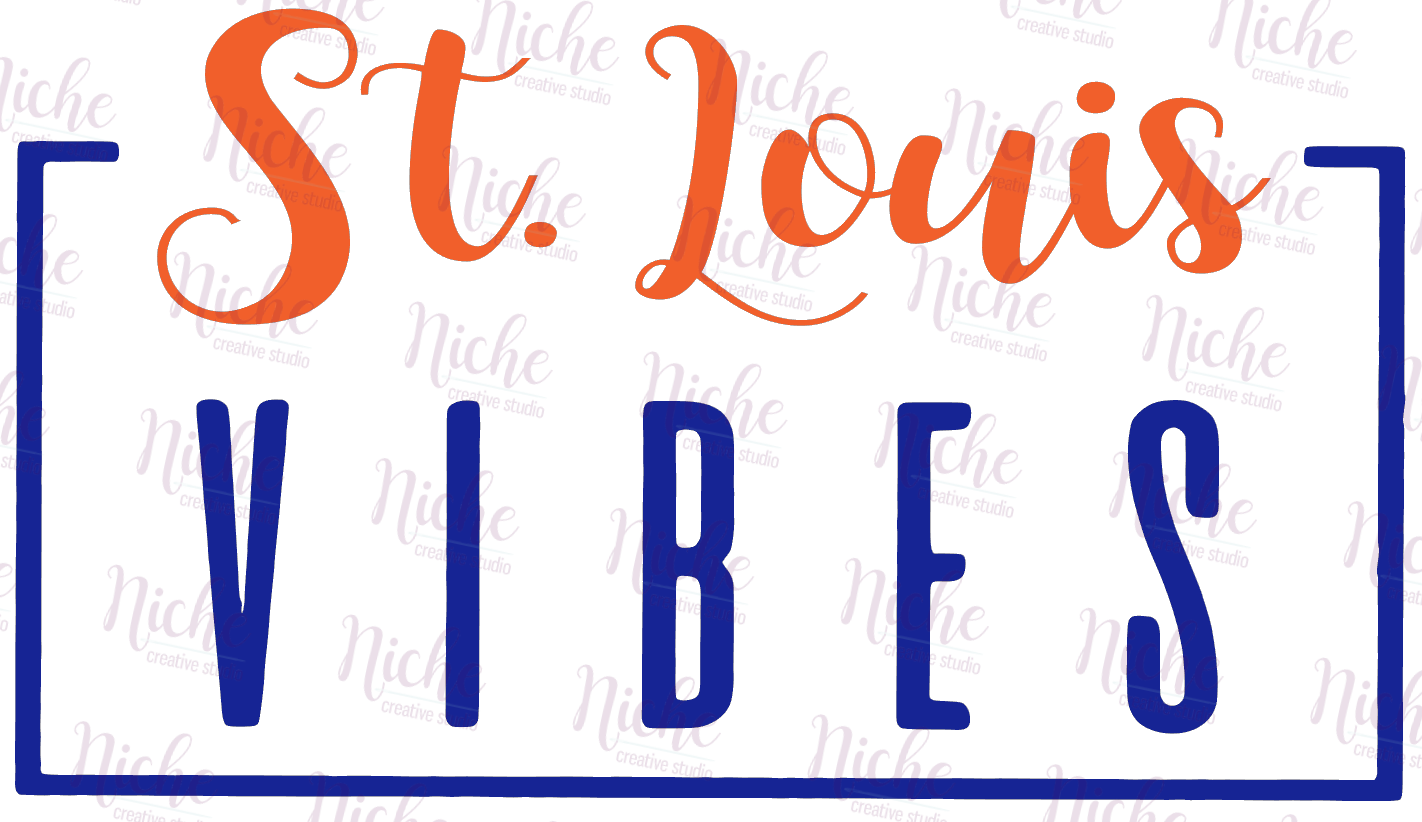 -STL3217 St Louis Vibes Decal