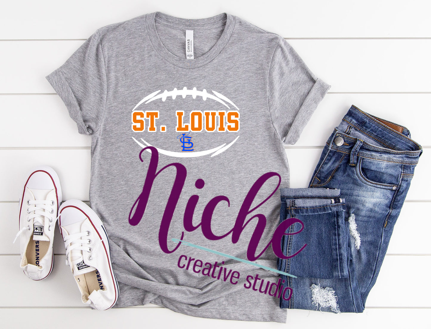 - STL461 Saint Louis Football Decal