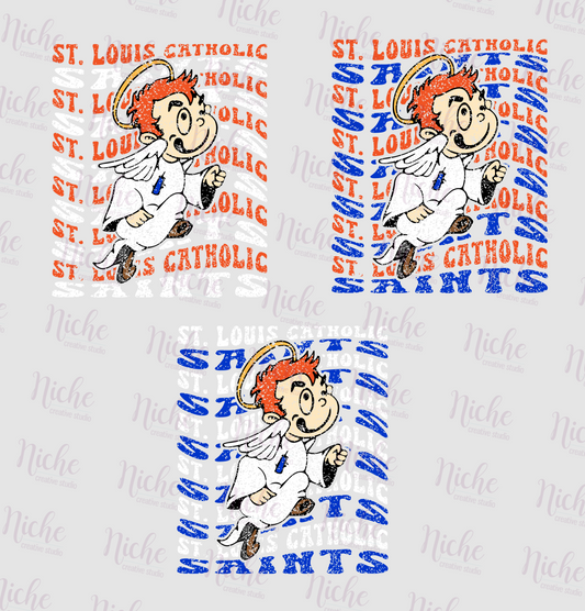 -STL495 Saints Distress Decal