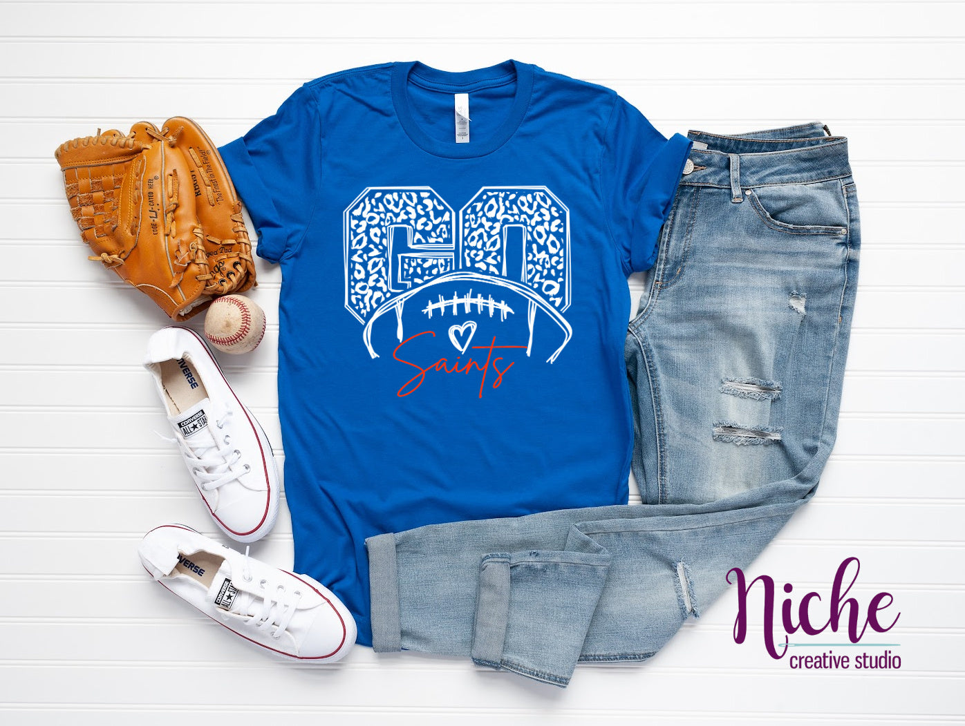 -STL5117 Leopard Go Saints Decal