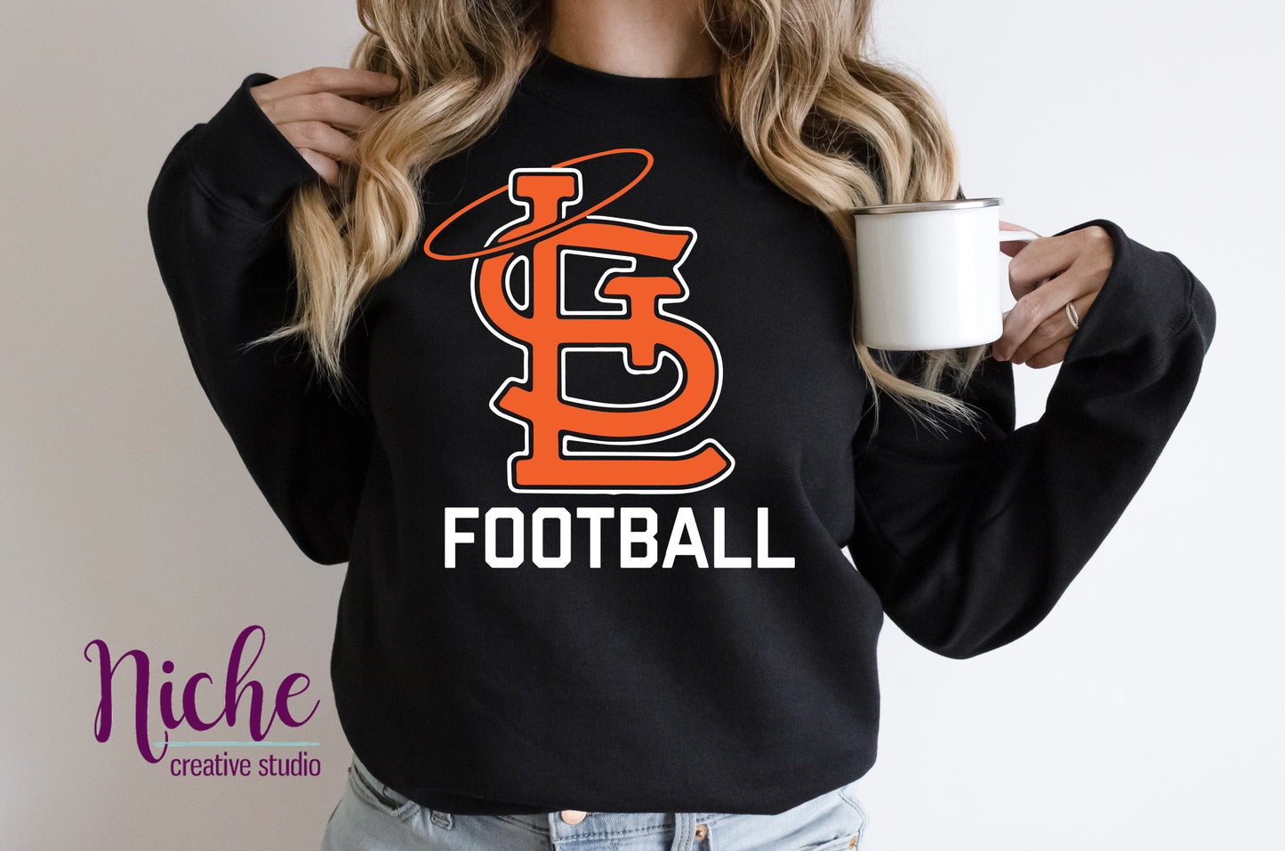 -STL5197 St Louis Football Decal