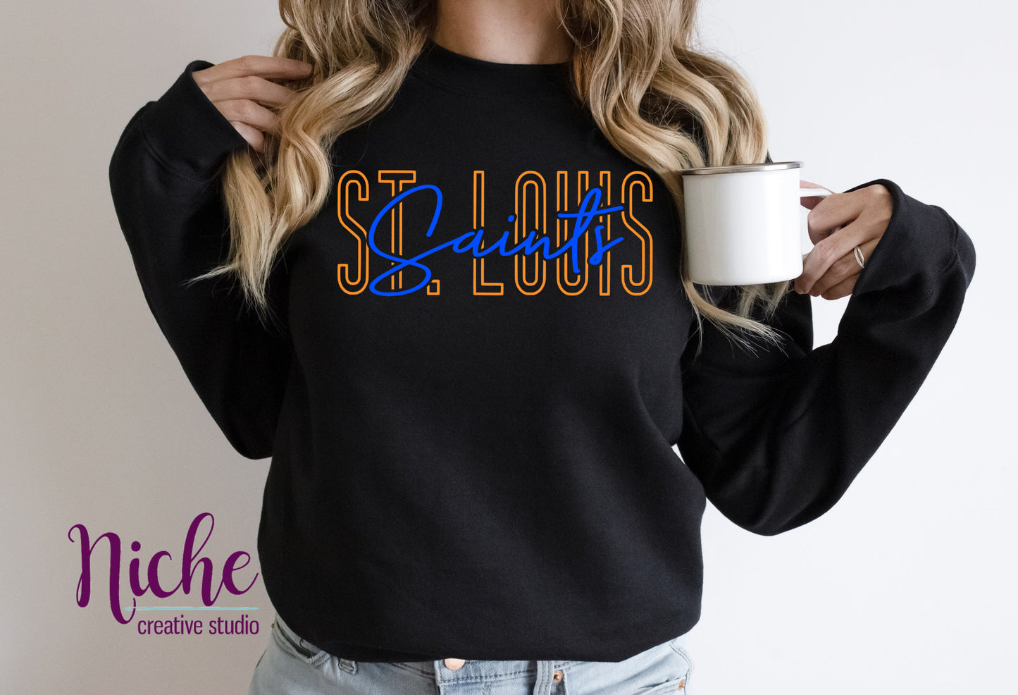 - STL592 St. Louis Stacked Decal