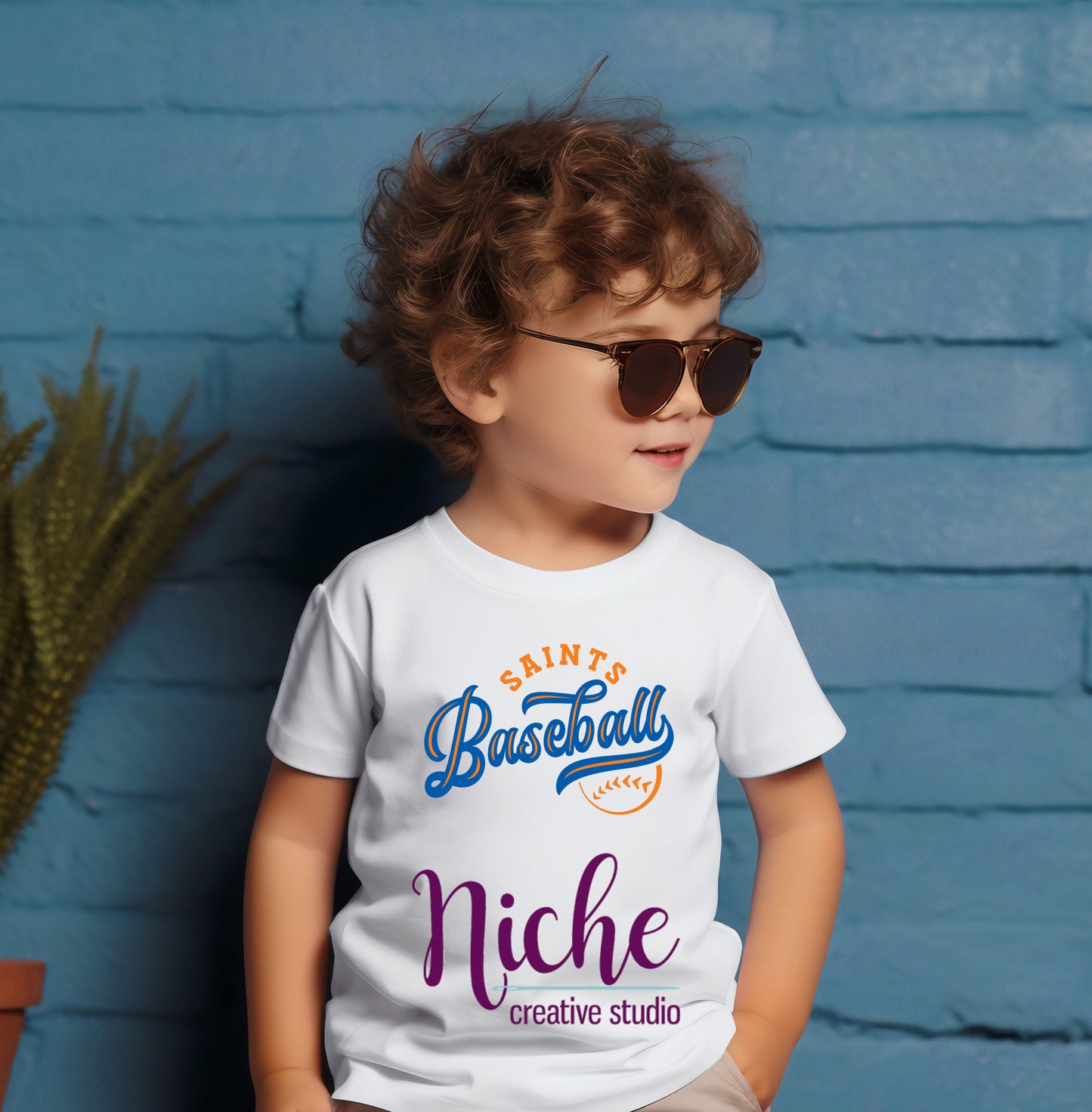 -STL850 Saints Baseball Decal