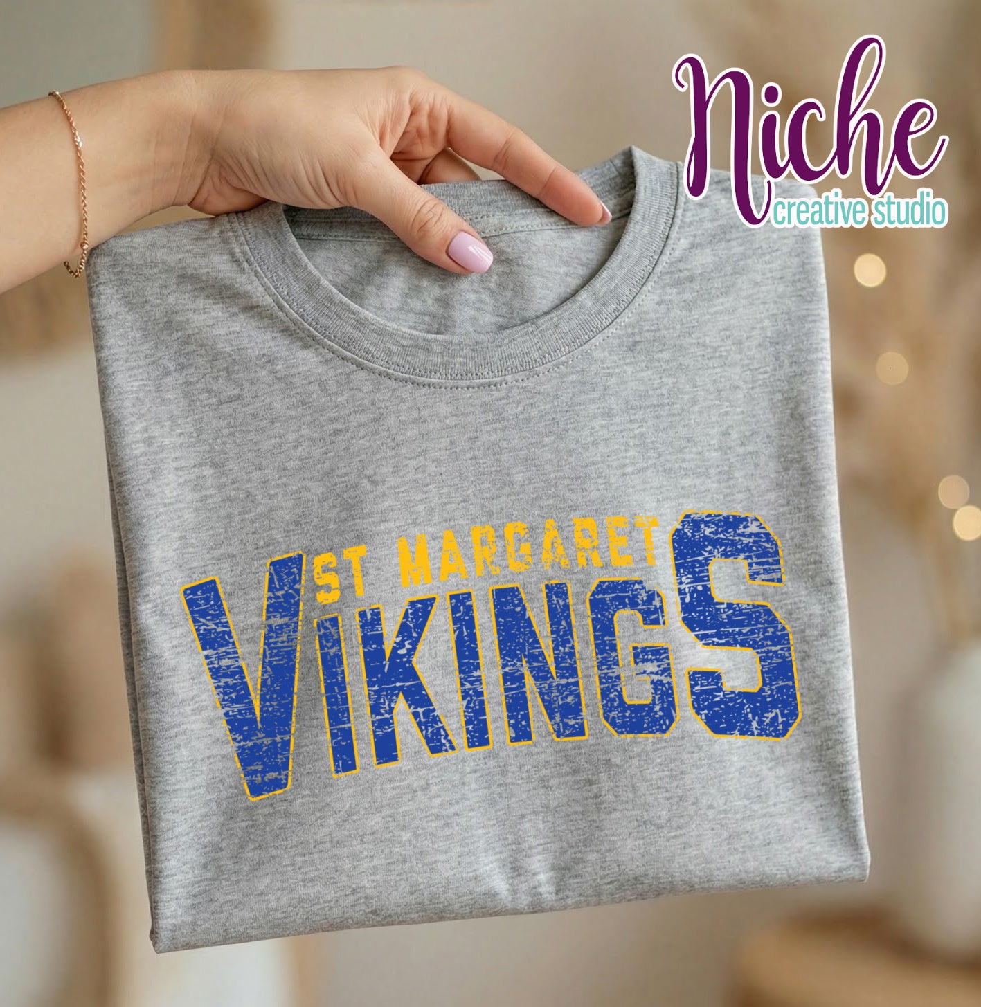 -STM8001 Vintage Vikings Decal