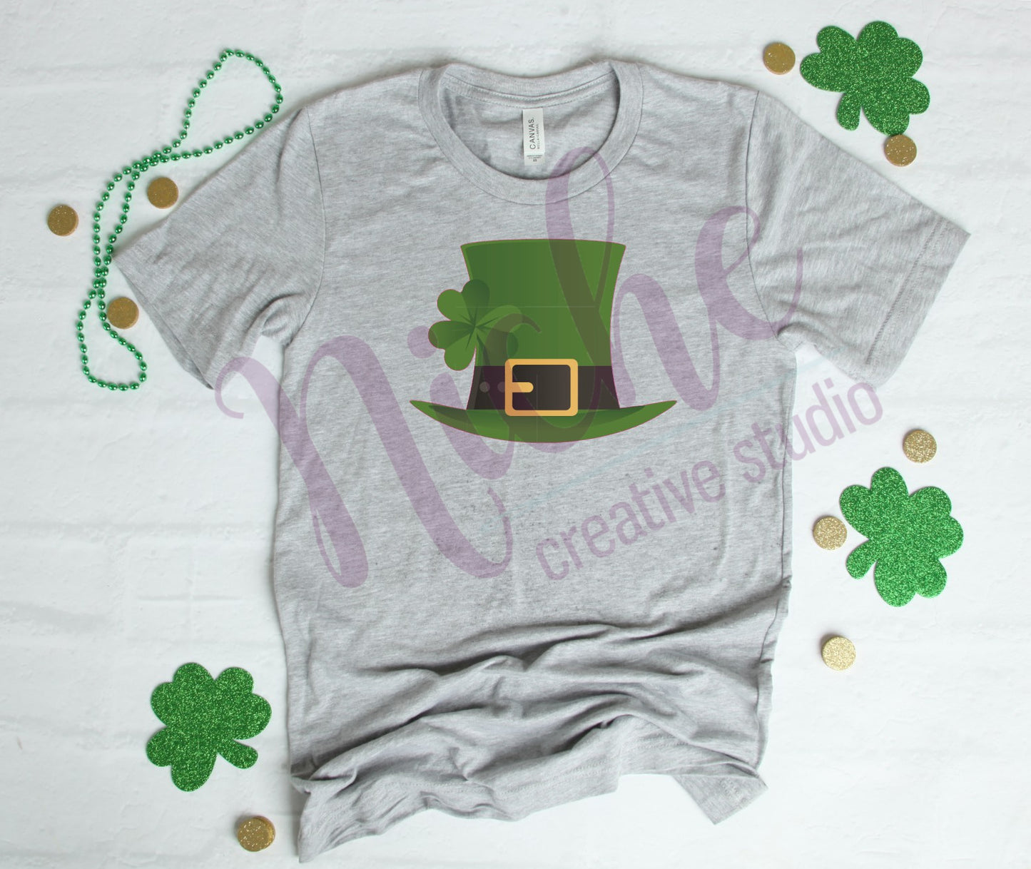 -STP2761 Leprechaun Hat Decal