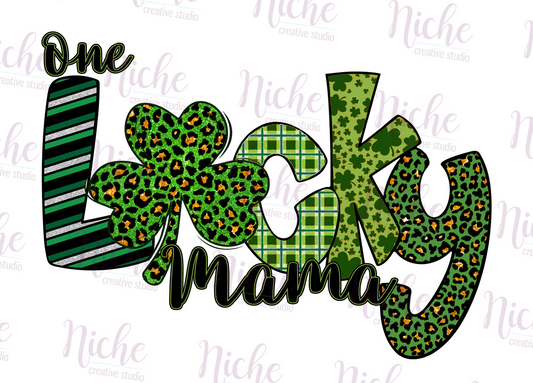 -STP2765 Lucky Mama Decal
