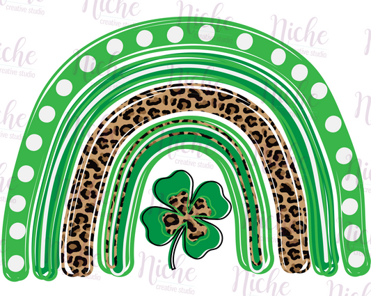 -STP2773 St. Patrick's Rainbow Decal