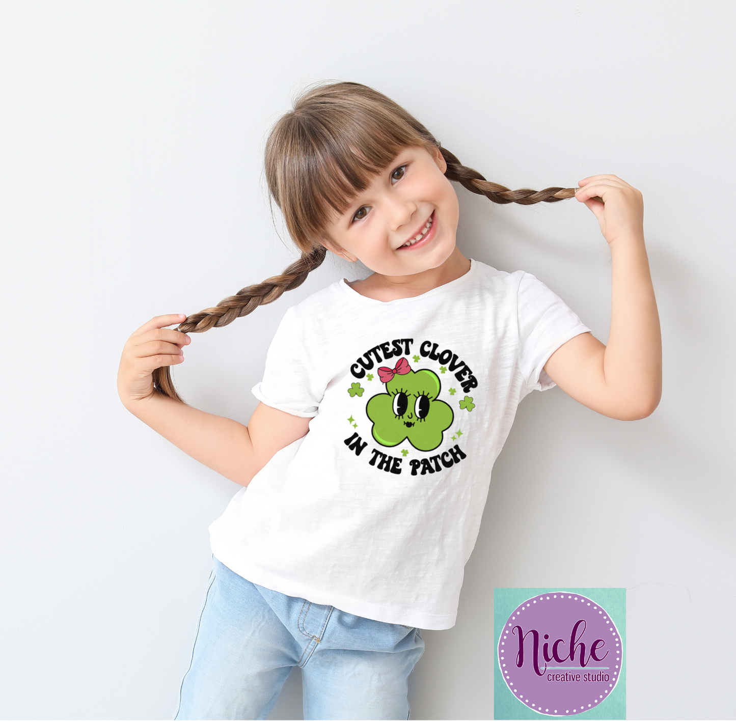 -STP8027 Cutest Clover Decal