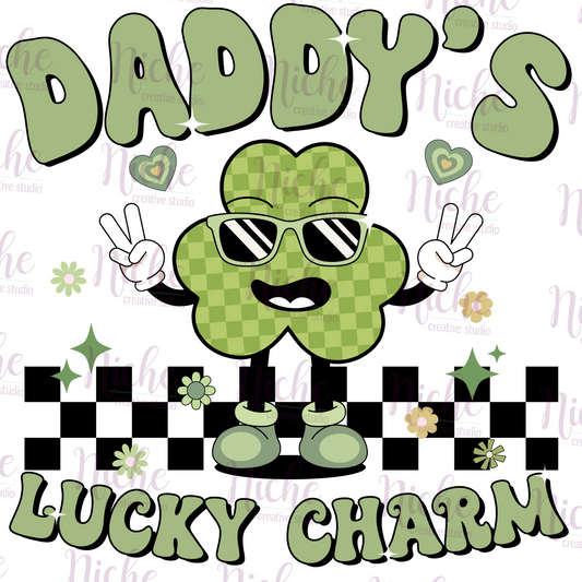 -STP8028 Daddy's Lucky Charm Decal