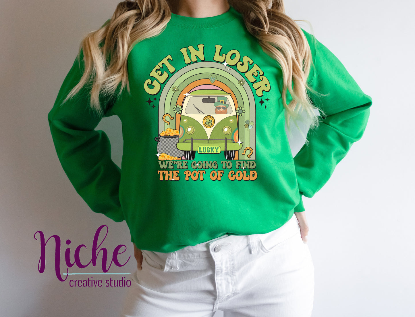 -STP8029 Get in Loser Decal
