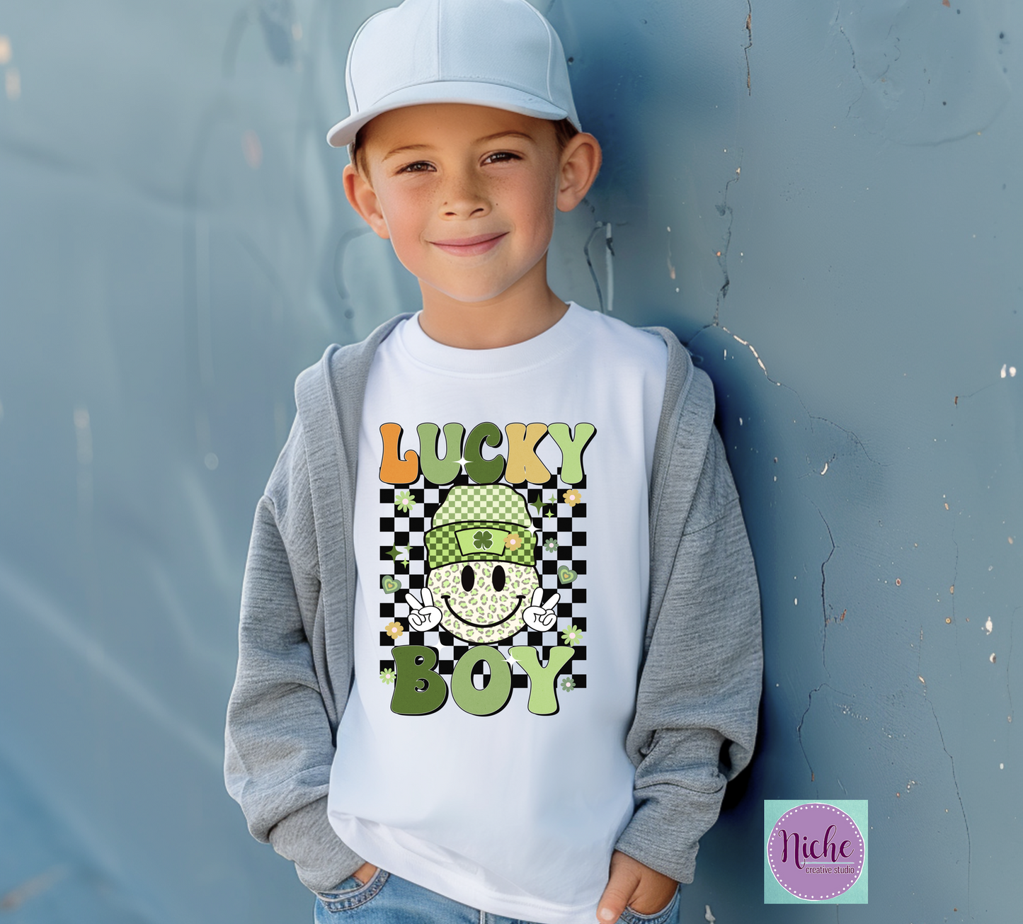 -STP8033 Lucky Boy Decal