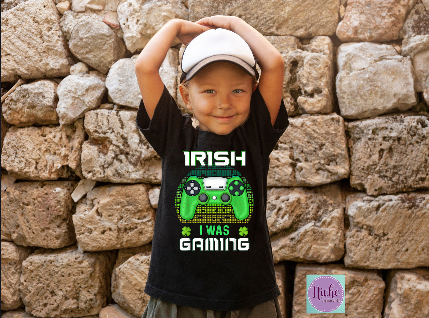 -STP8055 Irish I Was Playing Decal