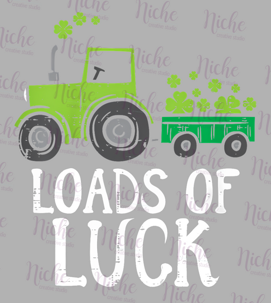 -STP8059 Loads of Luck Decal
