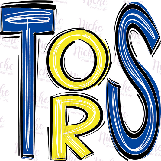 -SUL1948 Tors Doodle Decal