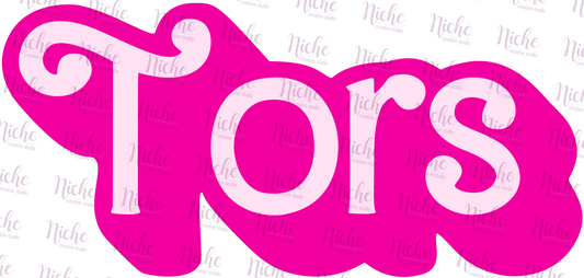 - SUL758 Tors Doll Font Decal