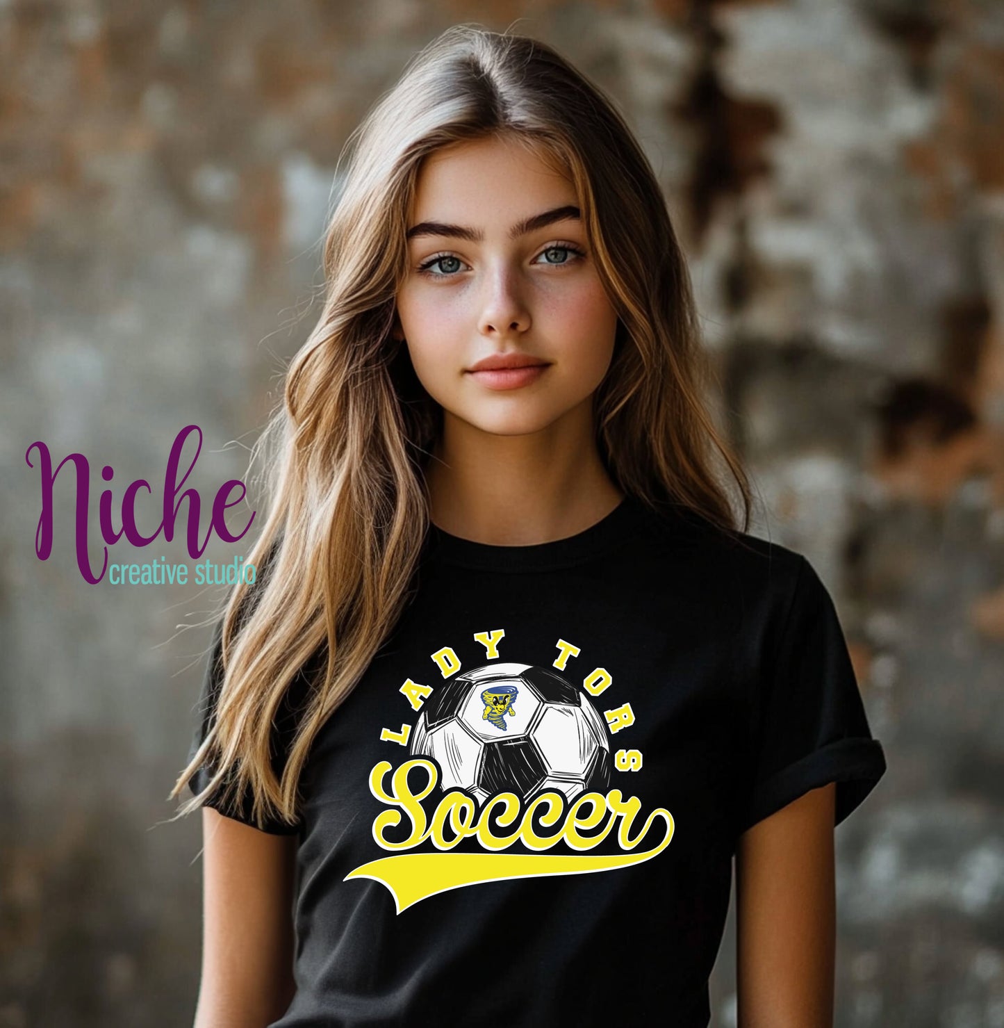 -SUL8290 Lady Tors Soccer Decal
