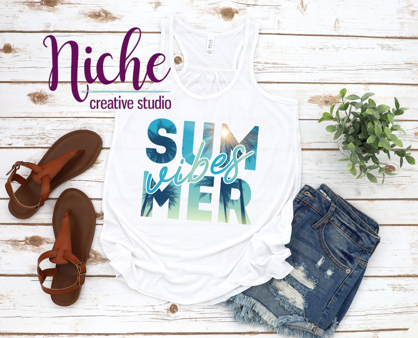 -SUM1797 Summer Vibes Decal