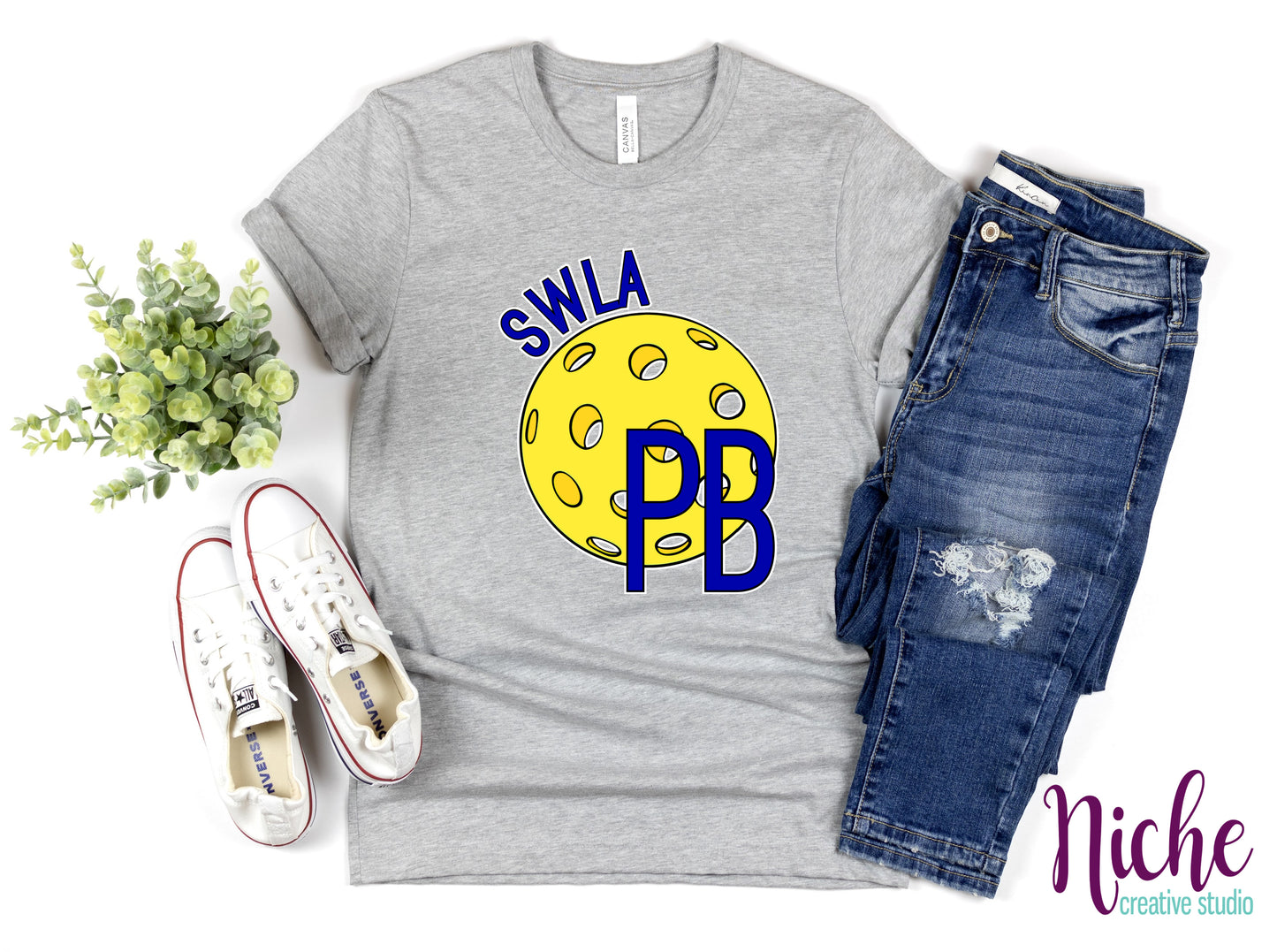 -SWLA PB Pickle Ball Decal