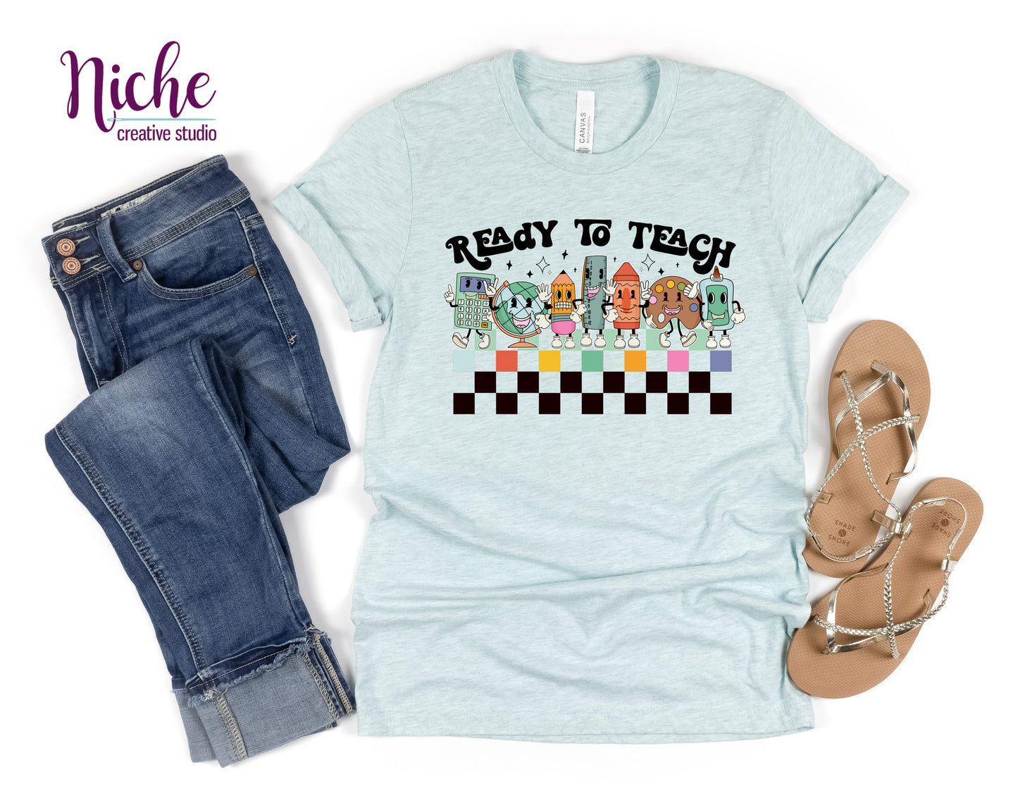 -TEA1691 Ready to Teach Decal