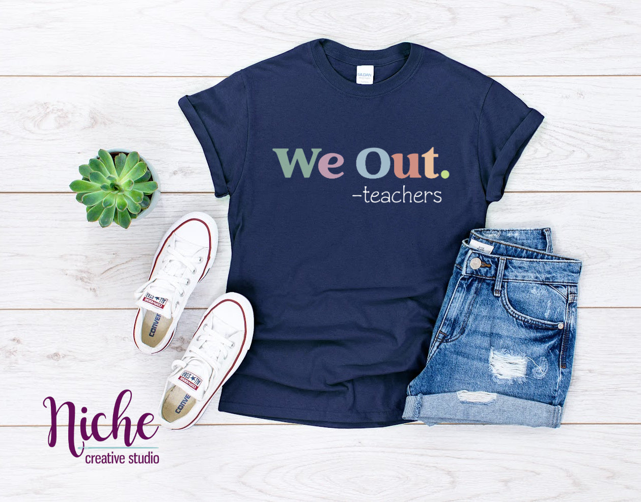 -TEA1814 We Out Decal