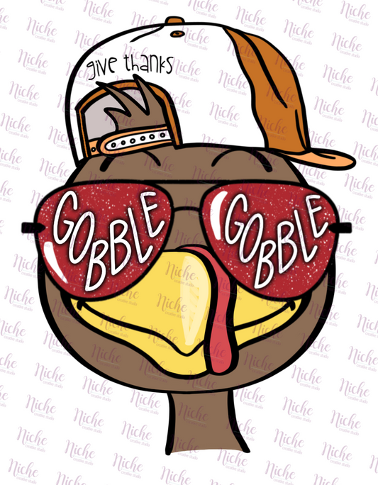 -THA1022 Boy Gobble Decal
