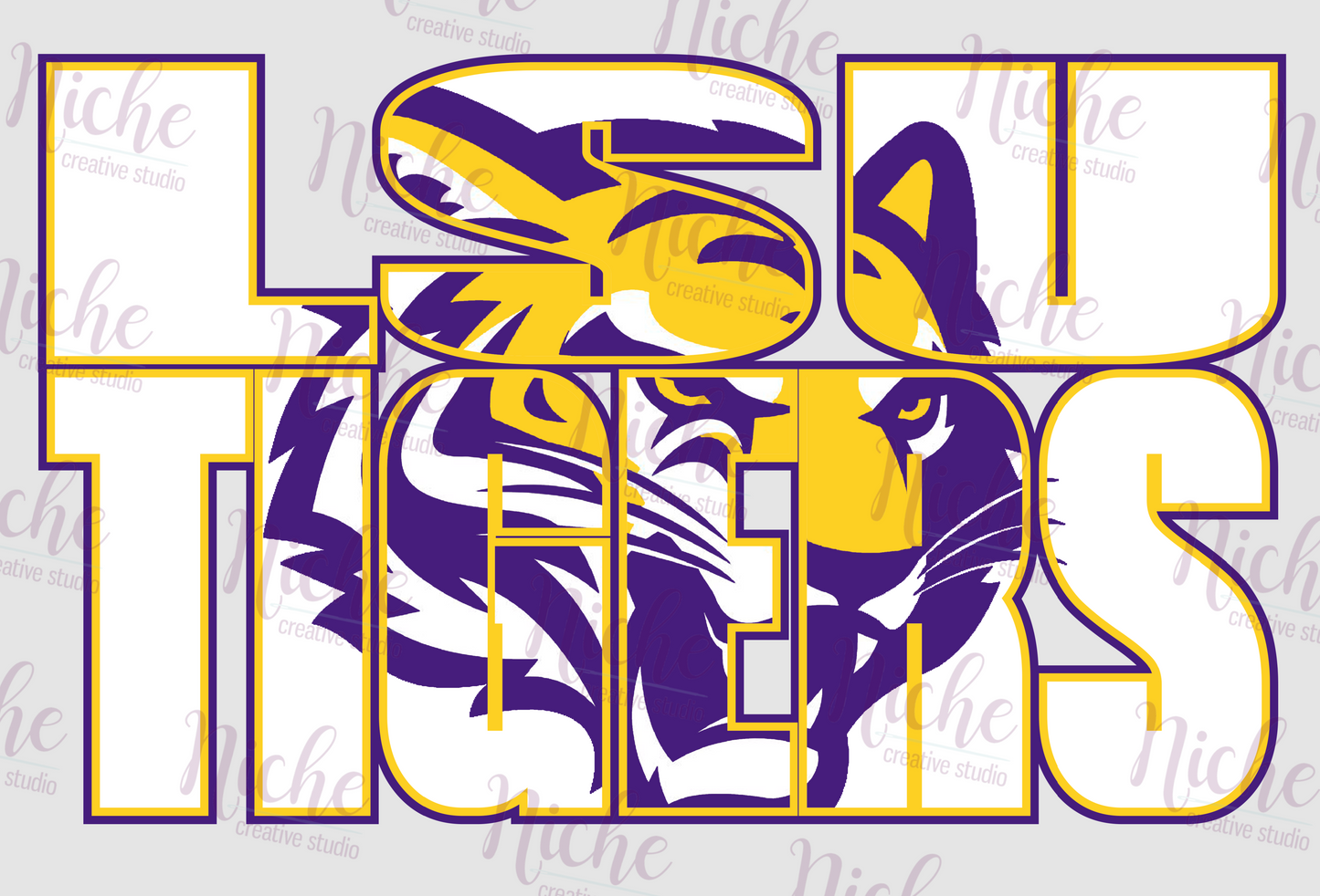 -TIG1928 Tigers Knock Out Decal