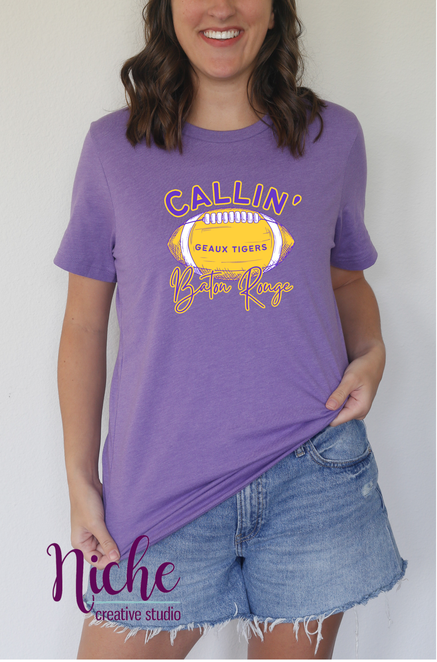 -TIG724 Calling Baton Rouge Decal