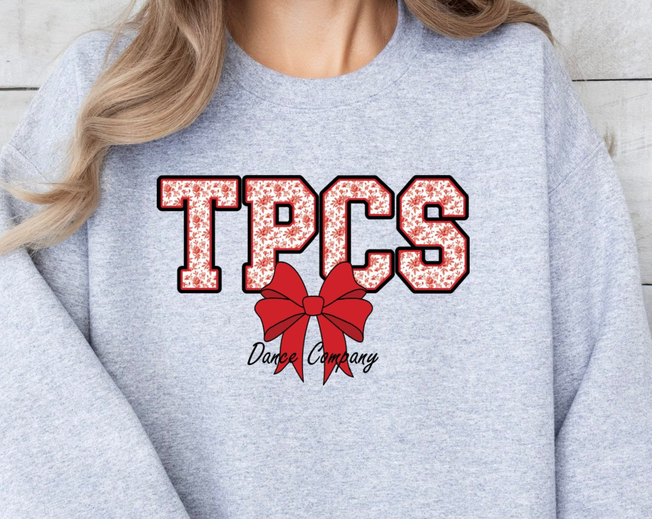 TPCS Toile Bow Sweatshirt