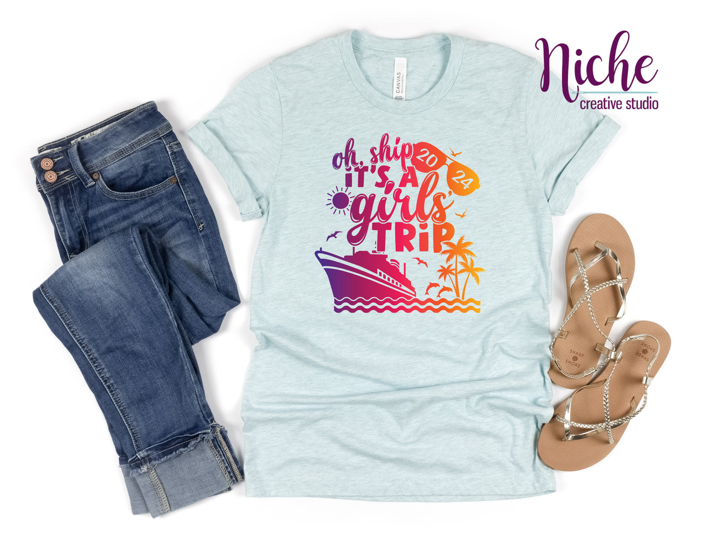 -TRA012 Cruise Girls Trip Decal