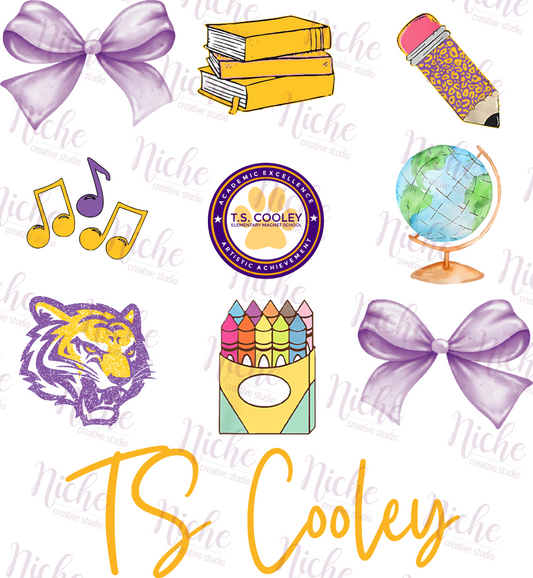 -TSC8102 TS Cooley Bow Coquette Decal
