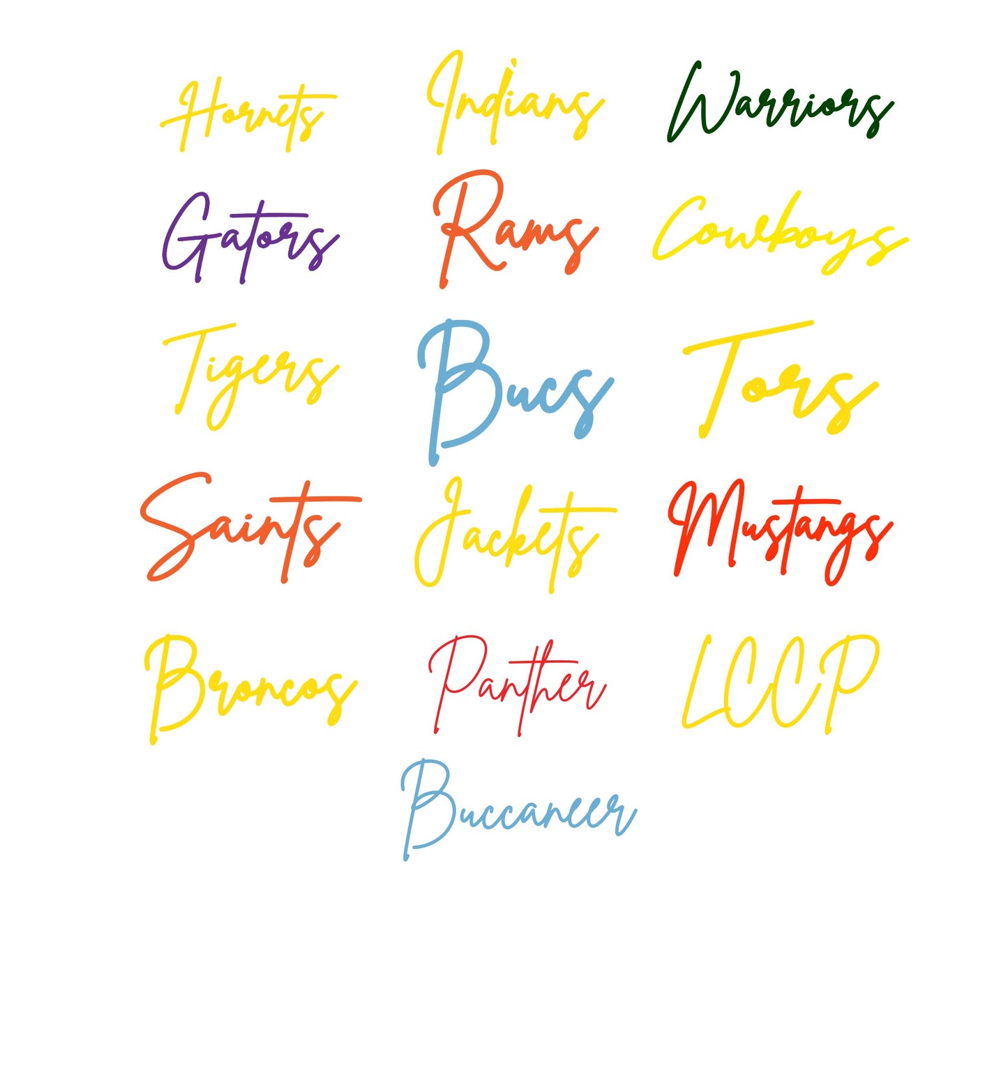 - Go Leopard SOCCER Decal (Pick your School)