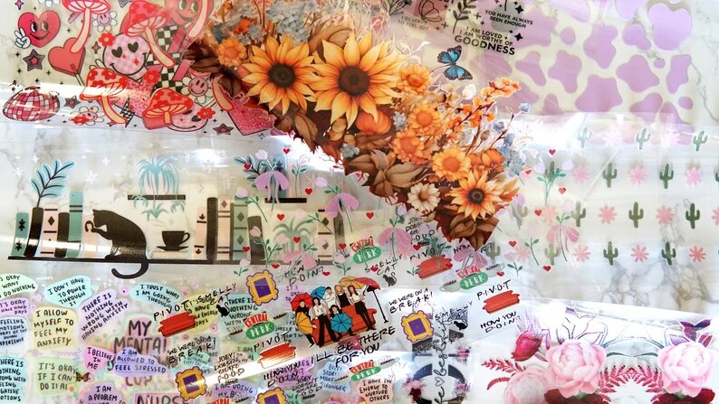 UV DTF Gang Sheet ADHESIVE