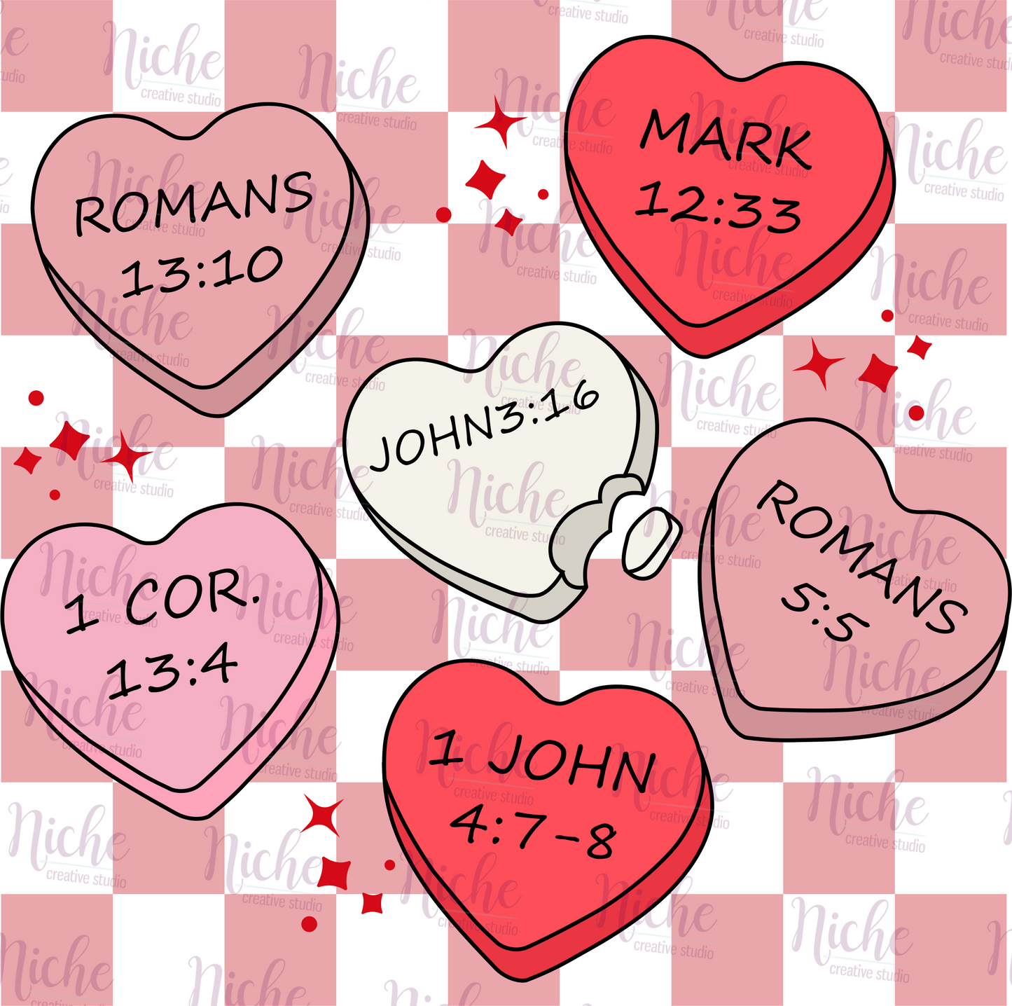 -VAL1444 Love Letters Decal