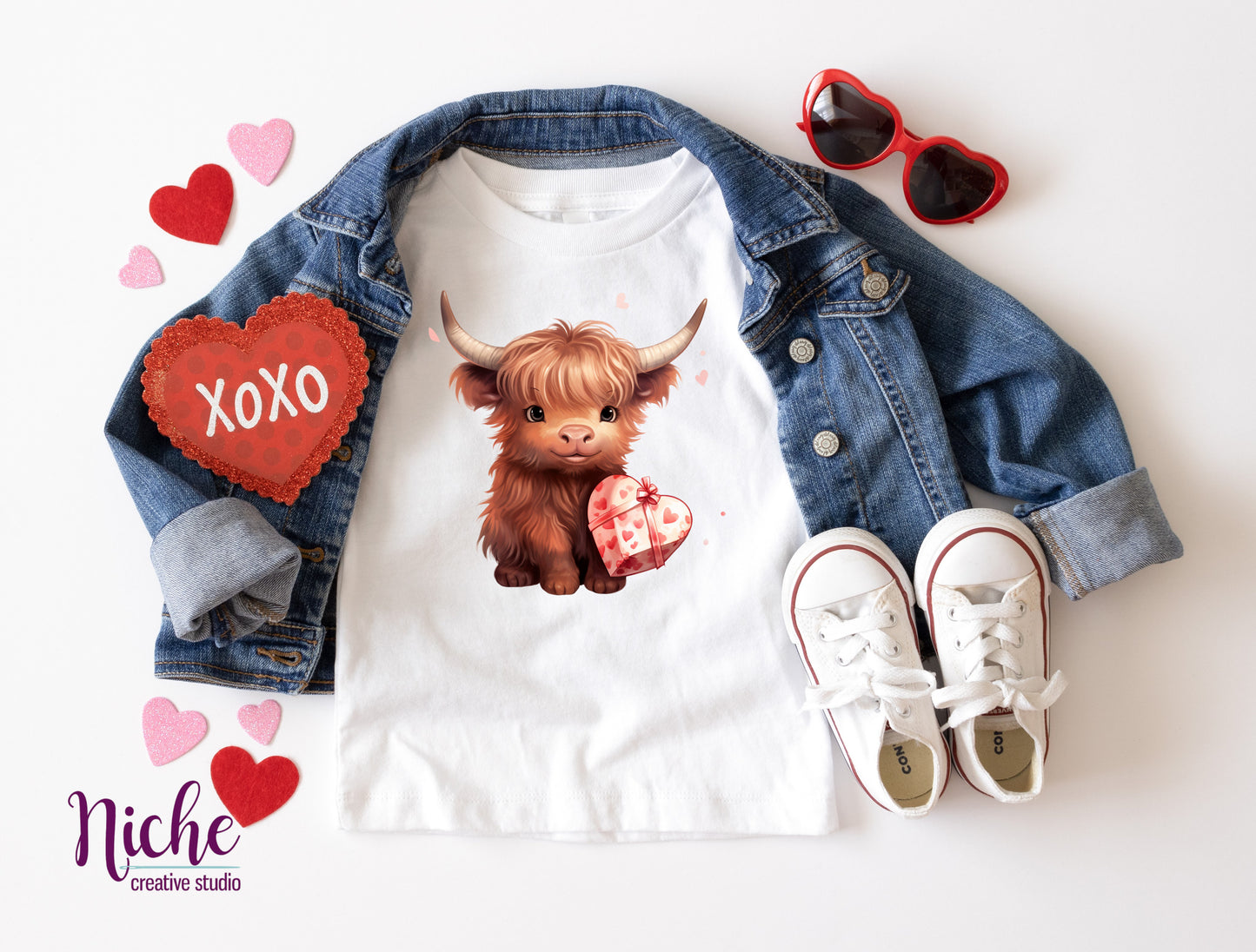 -VAL1448 Highland Cow Decal