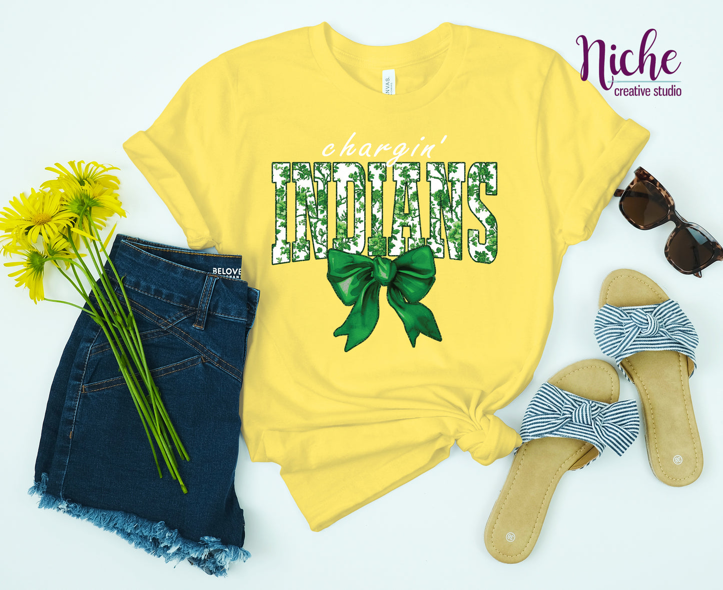 -WAS8255 Chargin Indians Decal