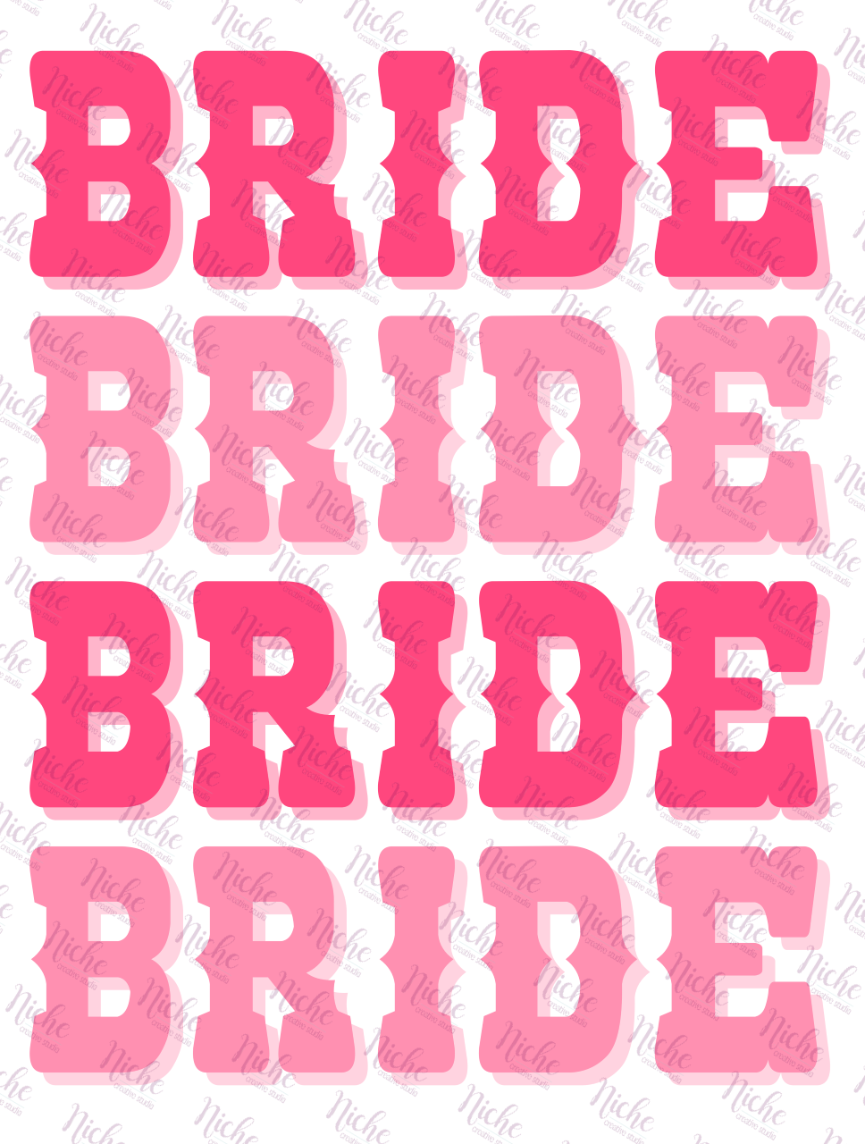 *WED021 Decal