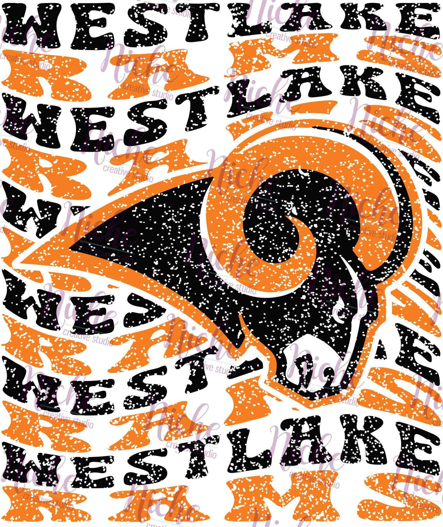- WES646 Westlake Distressed Decal