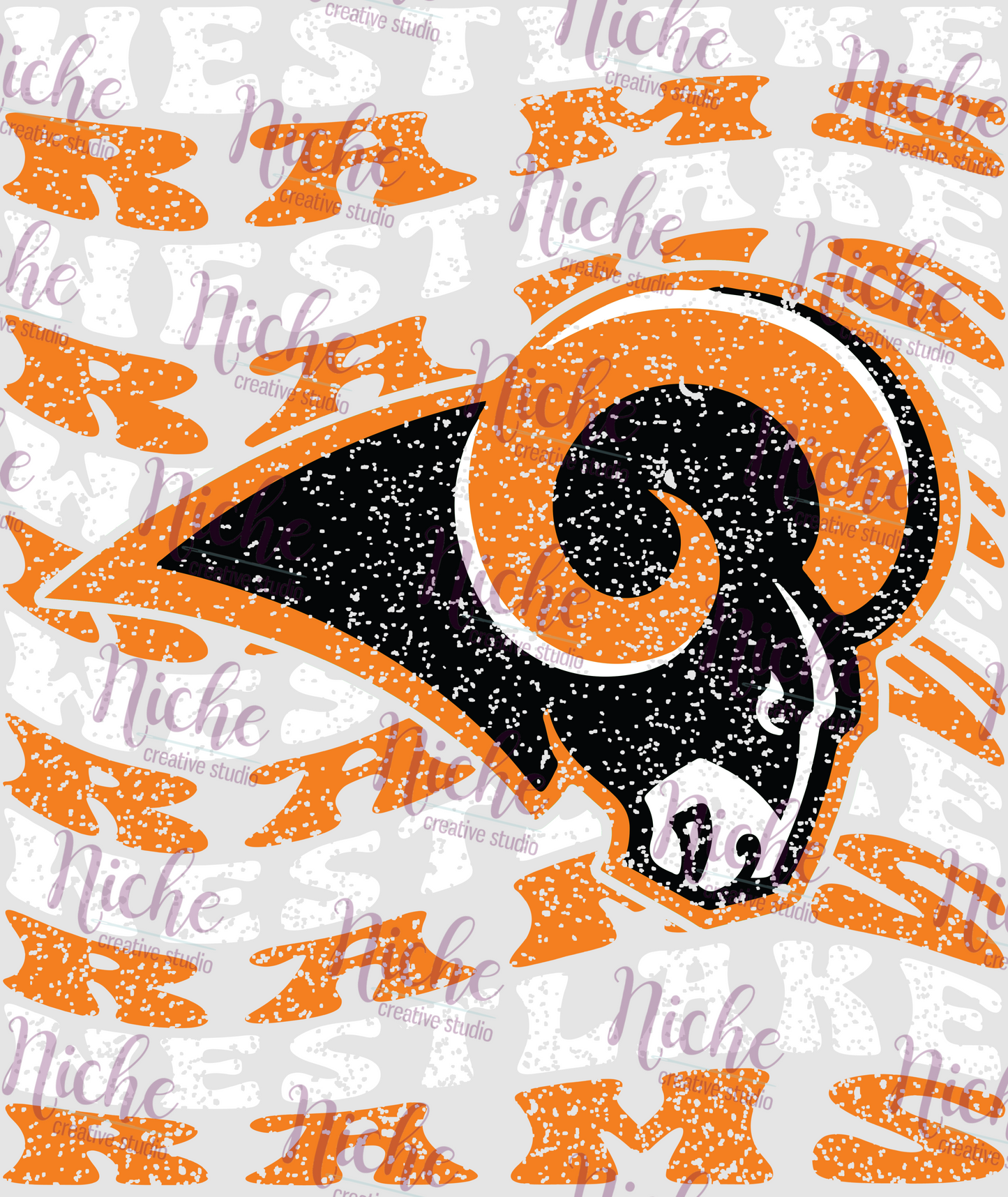 - WES646 Westlake Distressed Decal