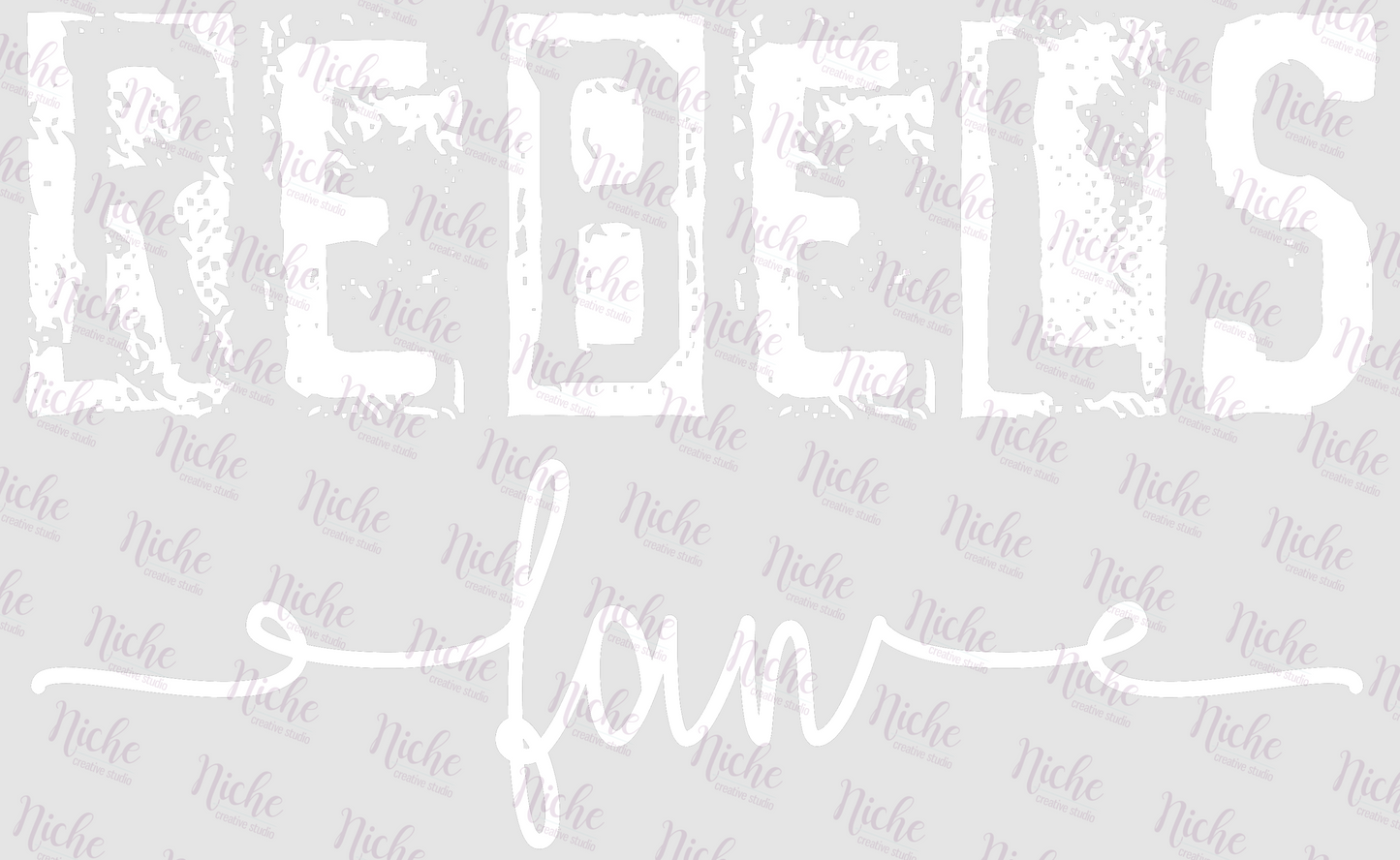 -WWL800 Rebels Burnout Decal