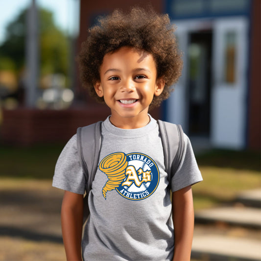 -BAS3103 Tornado Athletics Baseball Logo Decal (Copy)