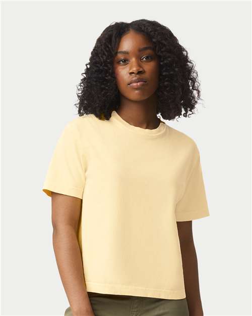 Women's Crop Boxy - Comfort Color