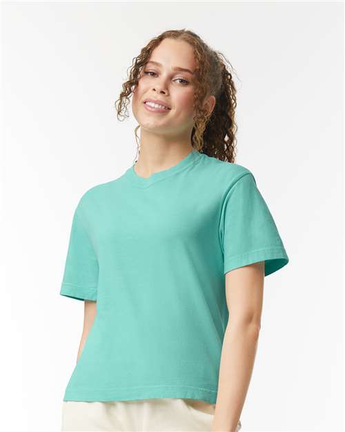 Women's Crop Boxy - Comfort Color