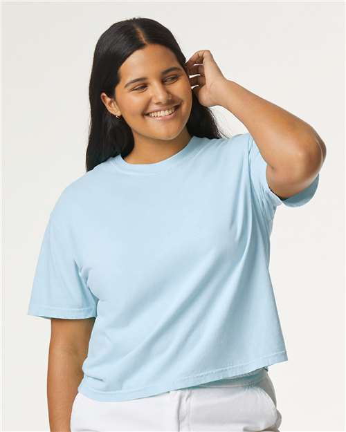 Women's Crop Boxy - Comfort Color