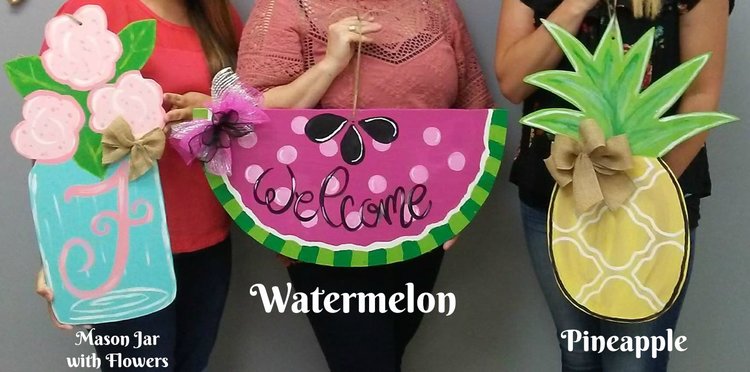 Fall Craft Night: Wooden Door Hanger Workshop