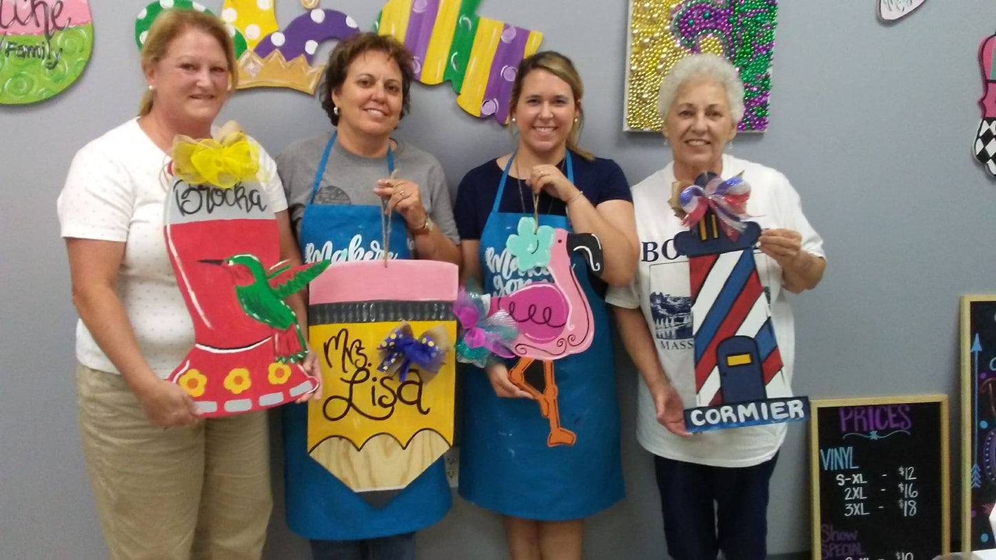 Fall Craft Night: Wooden Door Hanger Workshop